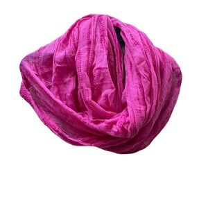 ❤️ OLD NAVY PINK INFINITY TEXTURED SCARF NEW